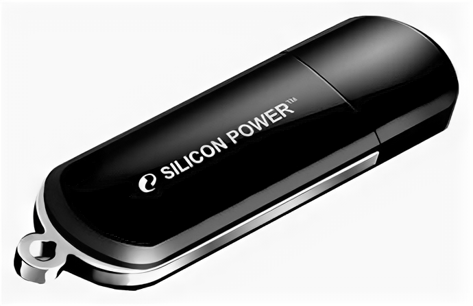 Флешка 32Gb Silicon Power LuxMini 322 (SP032GBUF2322V1K), черный