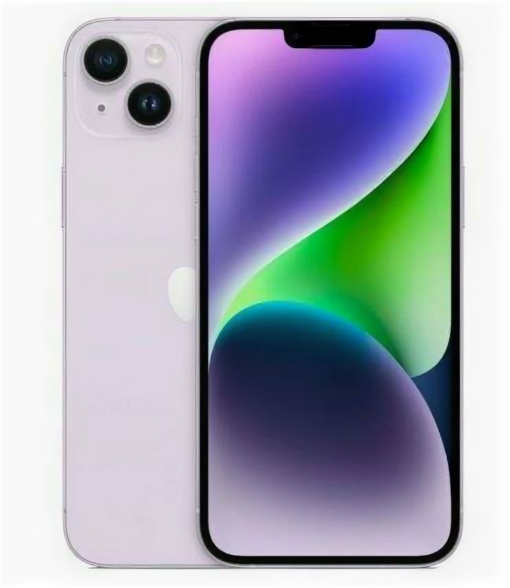 Мобильный телефон IPHONE 14 256GB PURPLE MPW73CH/A APPLE