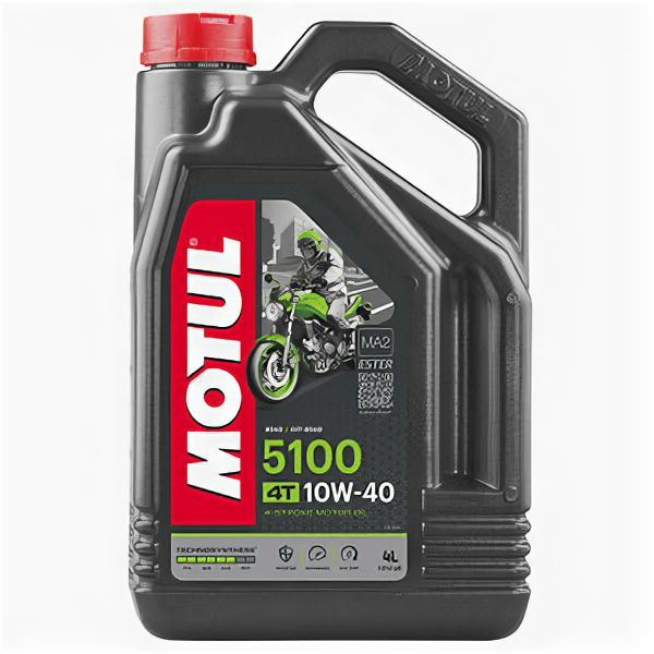 Масло моторное Motul 5100 4T 10W-40 4л полусинтетика