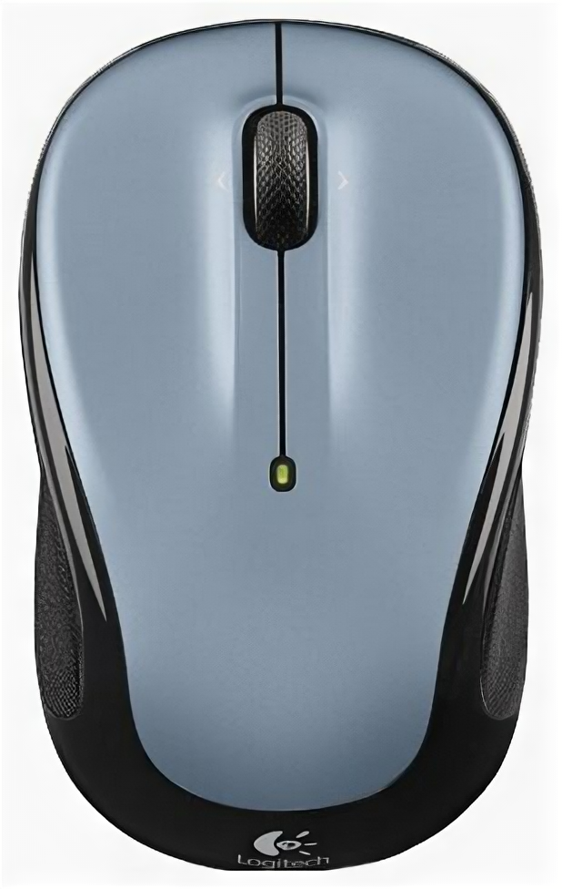  Logitech Wireless Mouse M325 Light Grey USB