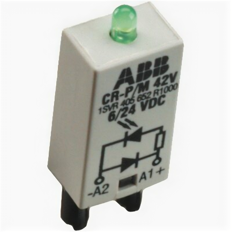 ABB CR-P/M-62V Светодиод зеленый 6-24V AC/DC для реле CR-P CR-M