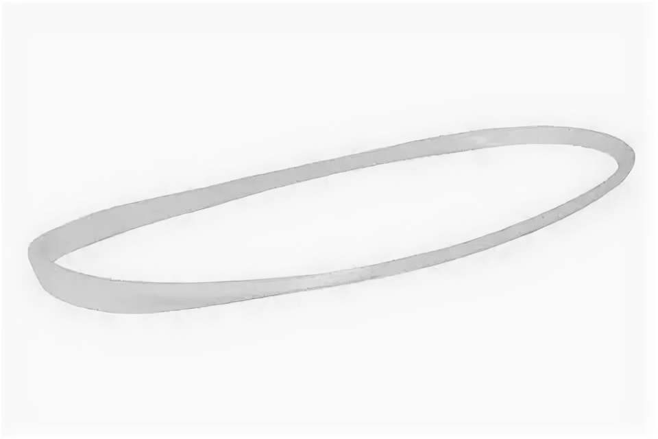 фото Силиконовая прокладка П-образный профиль на котел 20-25 л, тонкая, 300*327*5 мм