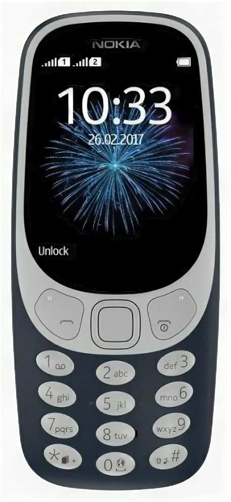 Мобильный телефон Nokia 3310 2017, dark blue