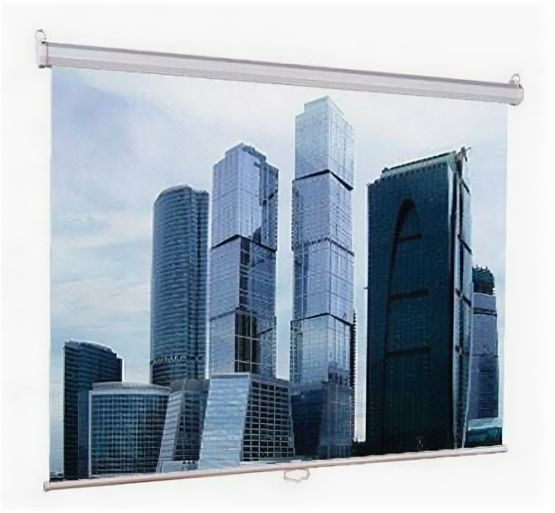 Настенный экран Lumien Eco Picture 160х160 см Matte White , восьмигранный корпус, возможность потолочн./настенного крепления [LEP-100105]