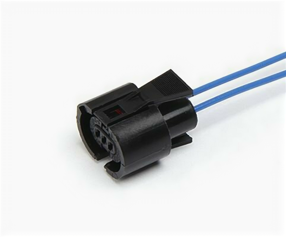 фото Колодка (разъем) выключателя дверной, подкапотной лампы, лампы заднего хода с проводами