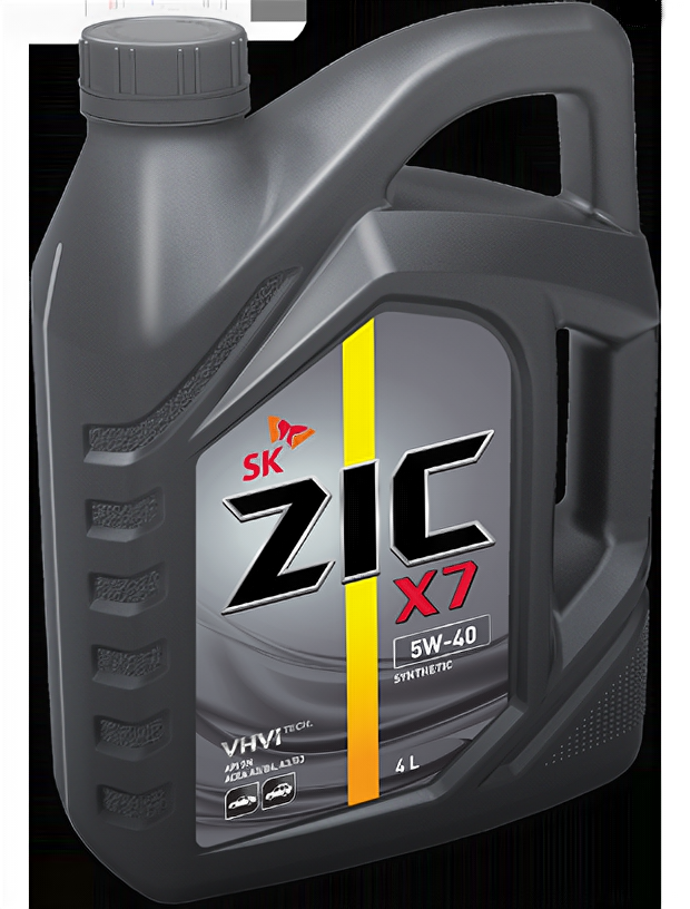 Синтетическое моторное масло ZIC X7 5W-40