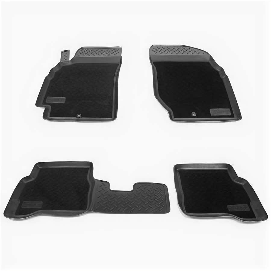 Коврики салона комбинированные для NISSAN ALMERA CLASSIC (2006) Norplast NPL-PO-61-05CM