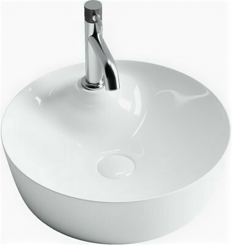 Раковина накладная круглая 43,5х43,5х13,5 CERAMICA NOVA ELEMENT CN6014