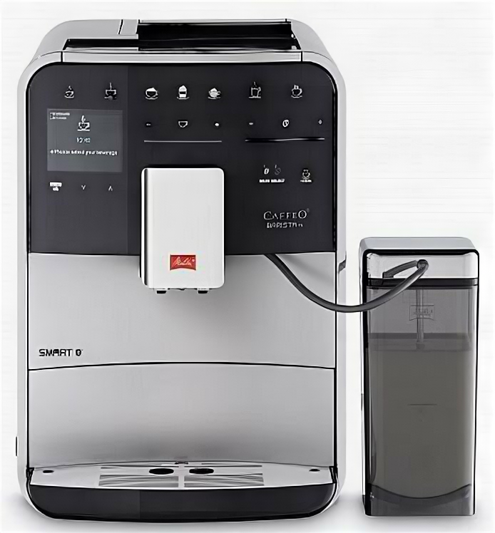 Кофемашина Melitta Caffeo F 850-101 1450Вт серебристый/черный