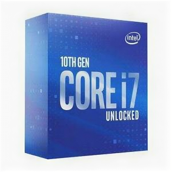 Intel Процессор CPU Intel Socket 1200 Core i7-10700K (3.80GHz/16Mb) BOX без кулера BX8070110700K