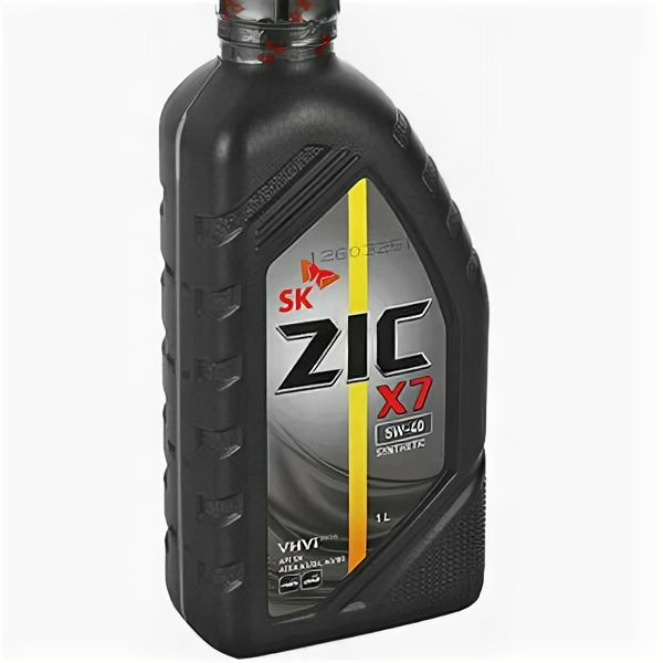 Масло моторное ZIC X7 5W-40 1л синтетика