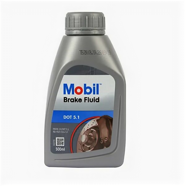 Тормозная жидкость MOBIL Brake Fluid DOT5.1 0.5л 750156R