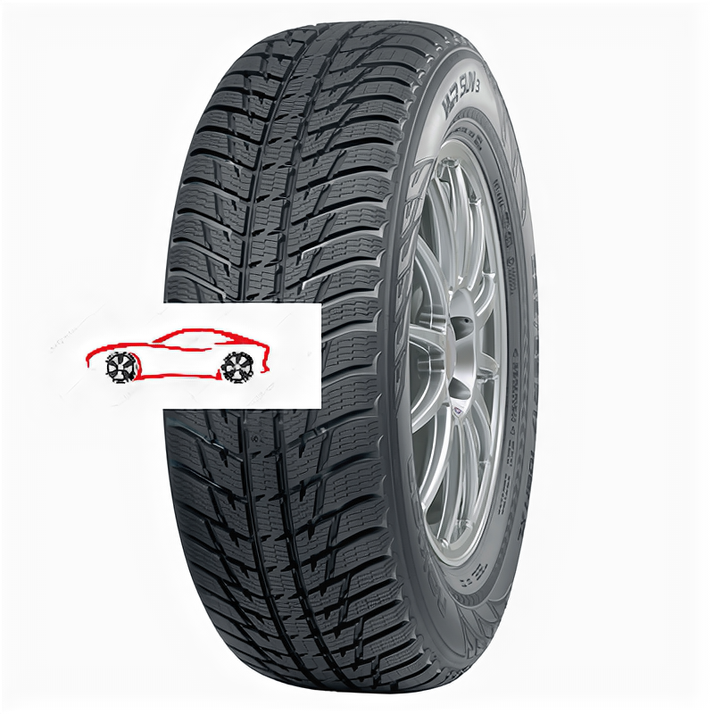 Зимние нешипованные шины Nokian Tyres WR SUV 3 (225/60 R17 103H) - 2014 года выпуска