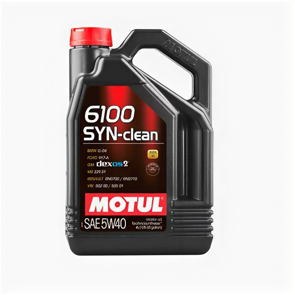 Масло моторное Motul 6100 SYN-CLEAN 5W-40 4л 107942