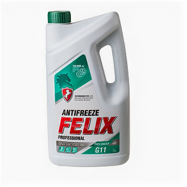 Антифриз Felix PROLONGER G11 готовый -40C зеленый 3кг 430206327