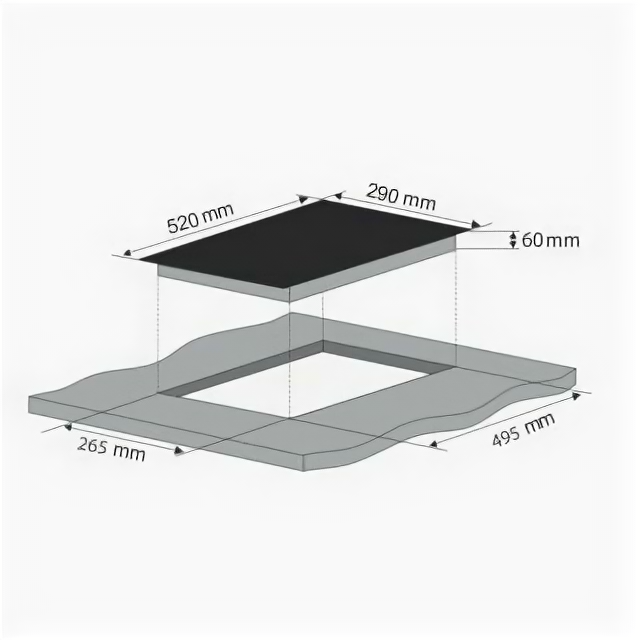 Варочная поверхность KONIGIN Lacerta I302 SBK - фотография № 4