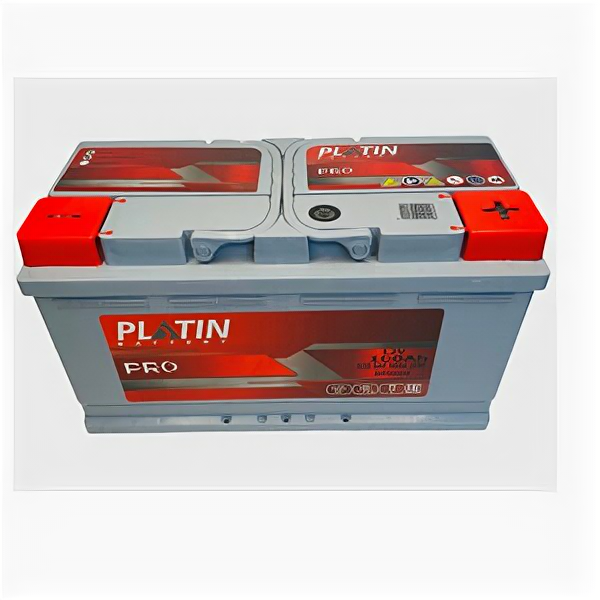 Аккумулятор PLATIN PRO 100 Ач 920А обратная полярность