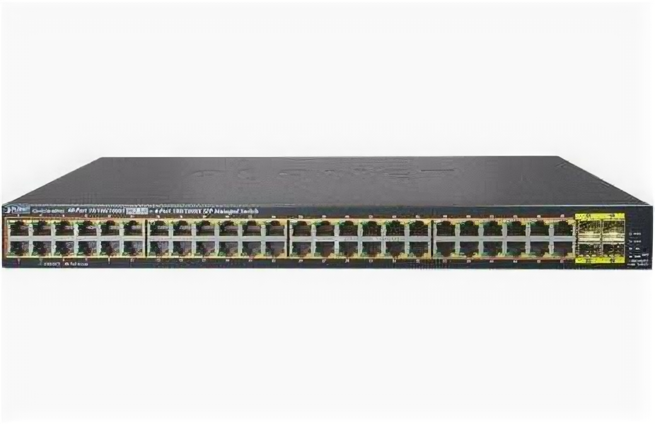 IPv6/IPv4 48-Port Managed 8023at POE+ Gigabit Ethernet Switch + 4-Port 100/1000X SFP (440W)