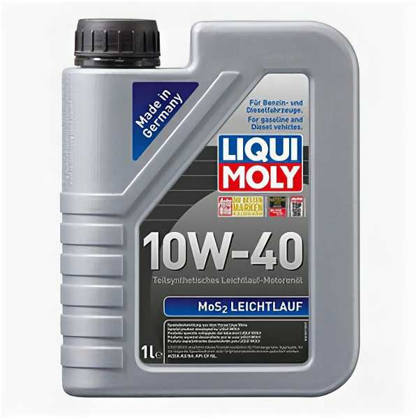 Масло моторное LIQUI MOLY MoS2 Leichtlauf 10W-40 1л п/с