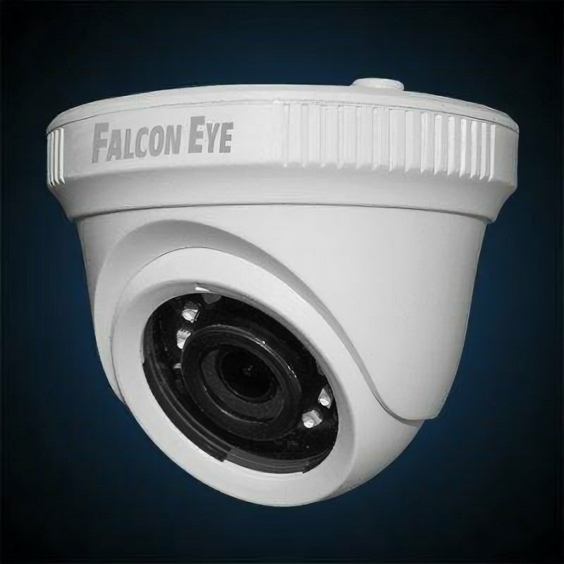 Falcon Eye FE-MHD-DP2e-20 Купольная, универсальная 1080P видеокамера 4 в 1 (AHD, TVI, CVI, CVBS) с функцией «День/Ночь»; 1/2.9 F23 CMOS сенсор, разреш