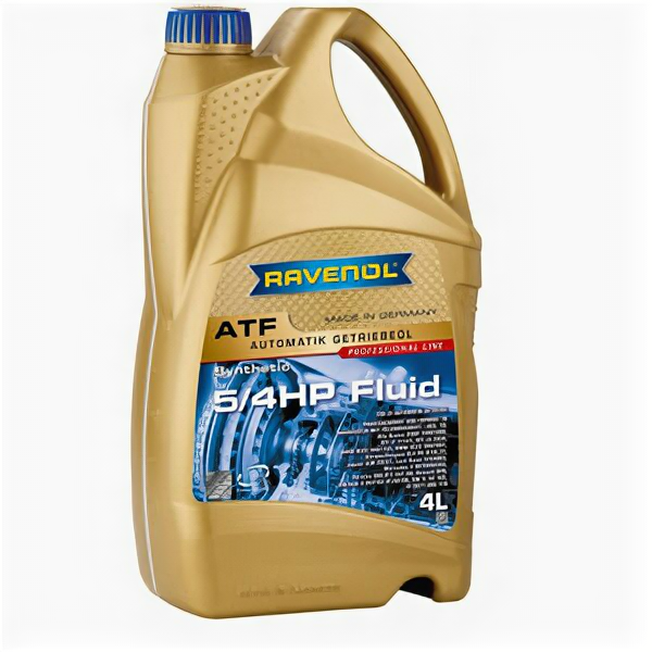 Масло трансмиссионное Ravenol ATF 5/4 HP 4л