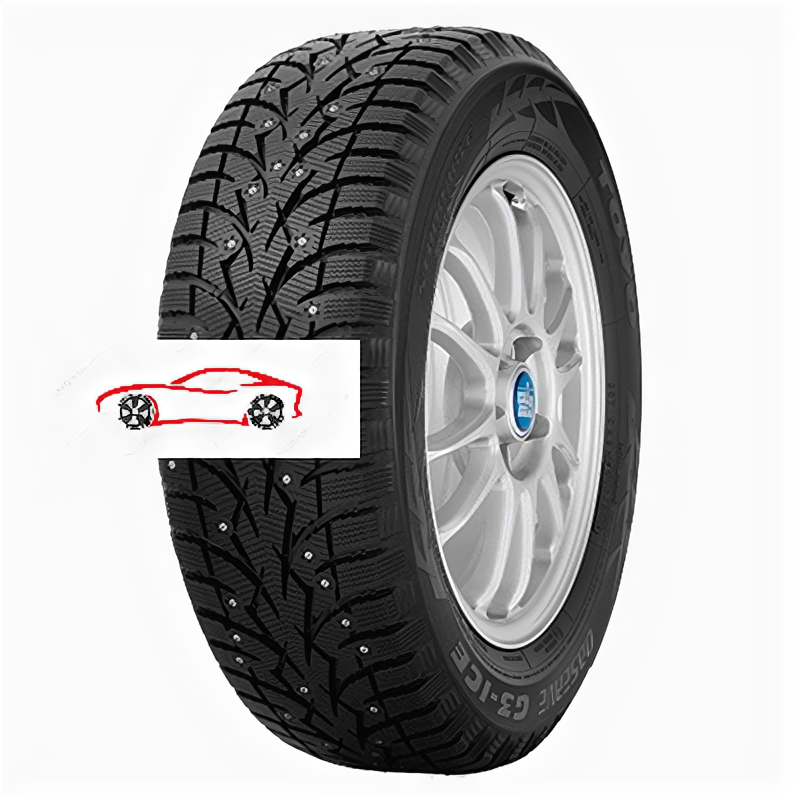 Зимние шипованные шины Toyo Observe G3-Ice 245/45 R19 102T