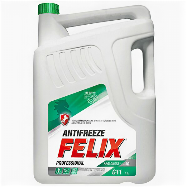 Антифриз Felix PROLONGER готовый -40C зеленый 10кг 430206021