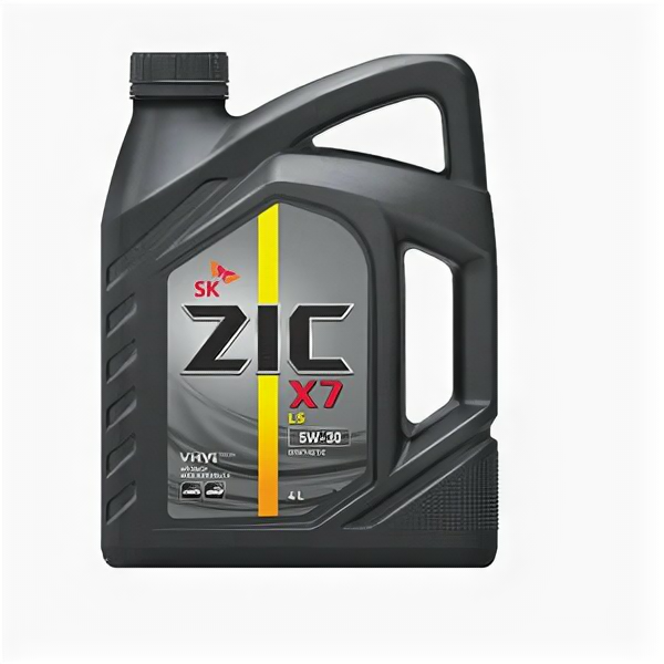 Масло моторное ZIC X7 LS 5W-30 4л синтетика