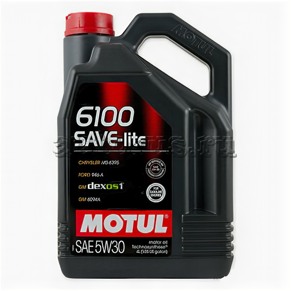 Масло моторное Motul 6100 Save-Lite 5W-30 4л