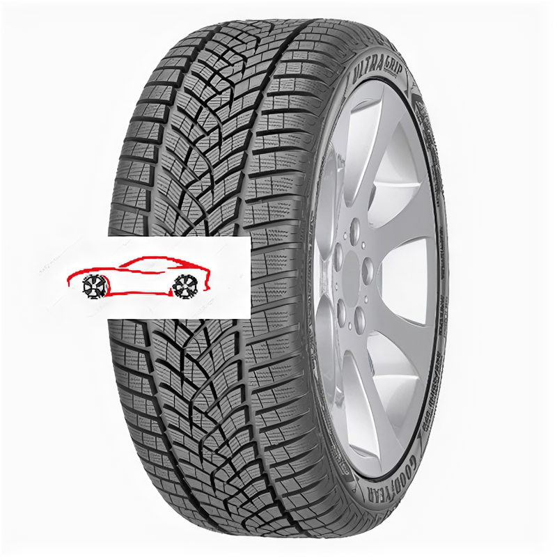 Зимние нешипованные шины Goodyear UltraGrip Ice SUV Gen-1 (235/65 R18 110T) - 2018 года выпуска