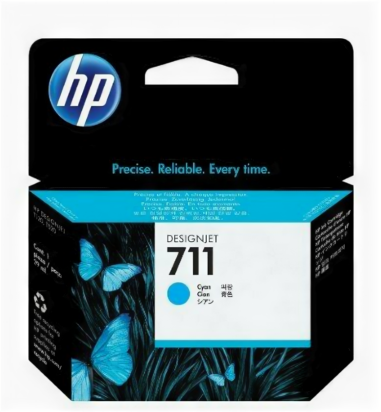 Картридж 711 для HP DJ T120/t520, 29мл (О) голубой Cz130a 22012190 .
