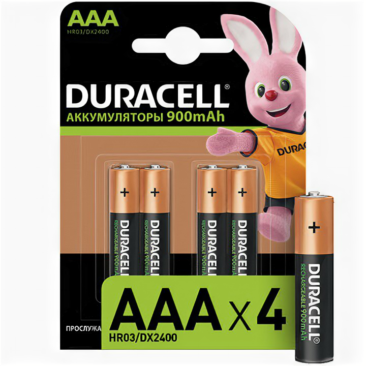 АКК. DURACELL 850 AAA 4ШТ