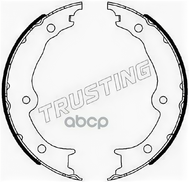 Тормозные колодки Trusting - фото №1
