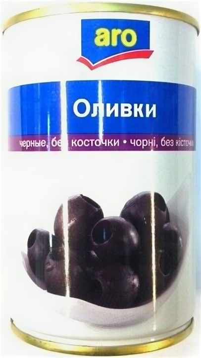 Оливки ARO без косточки, 300 г