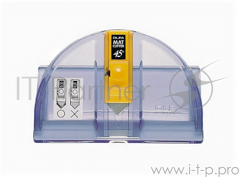 Канцелярский нож Olfa Ol-mc-45/2b нерж.сталь пластик серебристый Ol-mc-45/2b