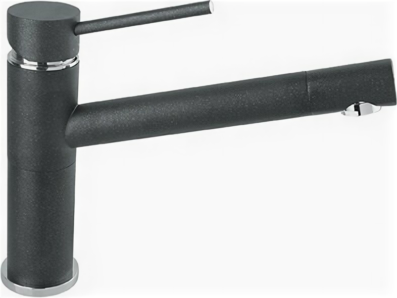 Смеситель для кухонной мойки TIMO SAONA 2303Fanthracite черный