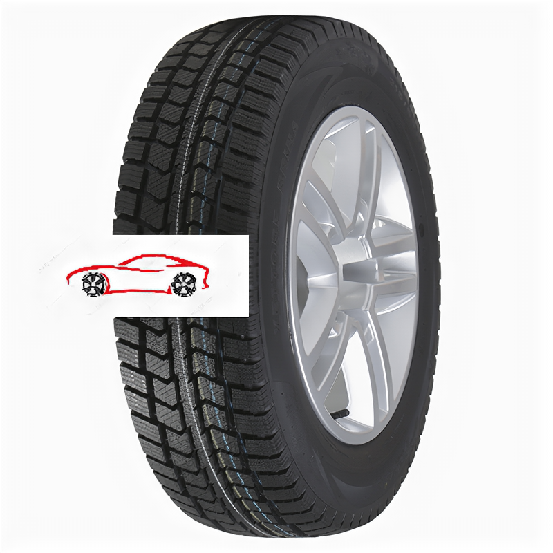 Зимние нешипованные шины Viatti Vettore Brina V-525 225/70 R15C 112/110R