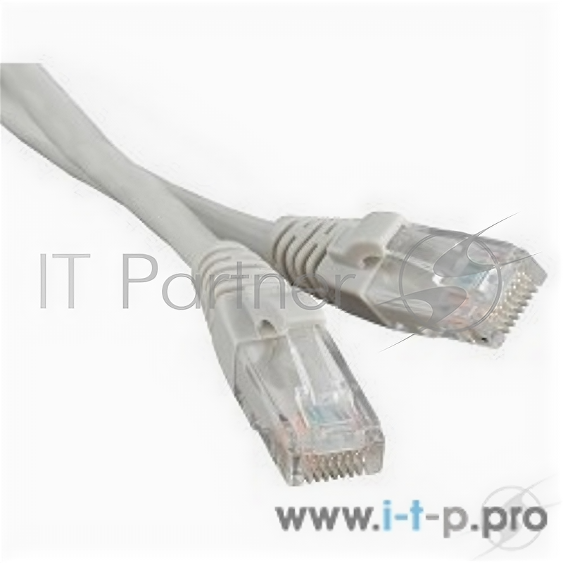 Патч-корд Hyperline U/utp Cat.5e Lszh 10 м серый Pc-lpm-utp-rj45-rj45-c5e-10m-lszh-gy