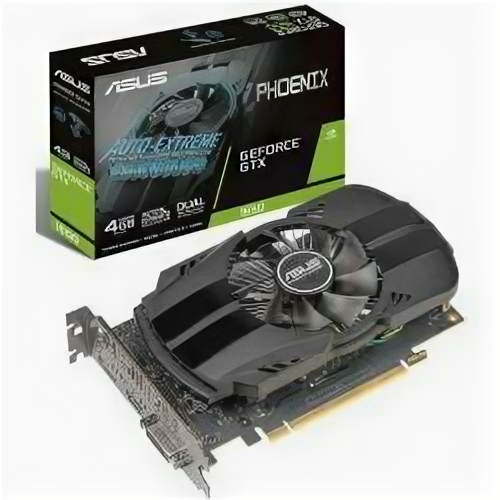 Видеокарта Asus Geforce Gtx 1650 Phoenix Oc (Ph-Gtx1650-O4G)