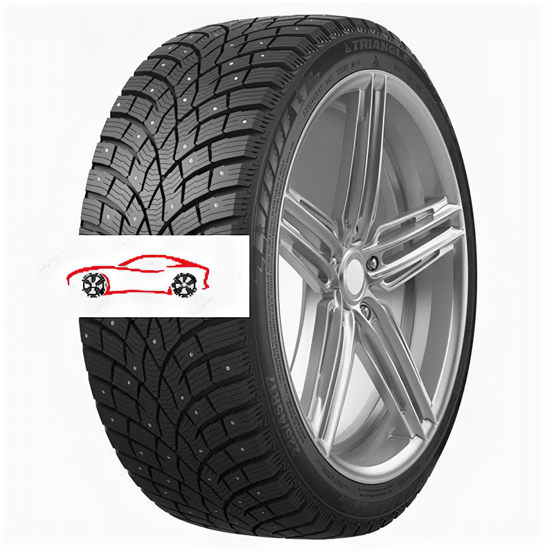 Зимние шипованные шины Triangle IcelynX TI501 225/50 R17 98T