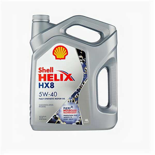 Масло моторное SHELL Helix HX8 SN+ 5W-40 4л синтетика