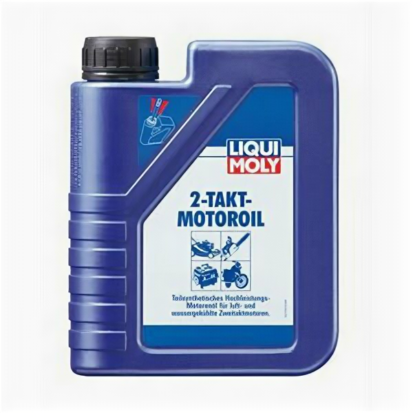 Масло моторное Liqui Moly 2-Takt Motoroil 1л полусинтетика