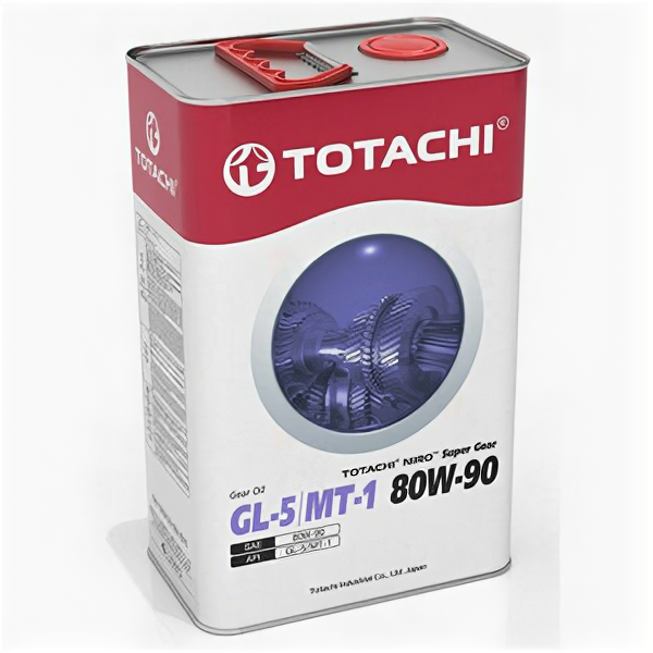 Масло трансмиссионное TOTACHI NIRO Super Gear GL-5/MT-1 80W-90 4л