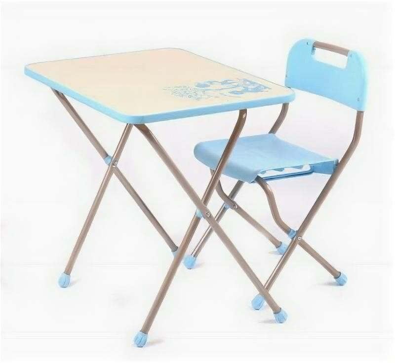 Комплект детской мебели Nika КПР/1 голубой с бежевым