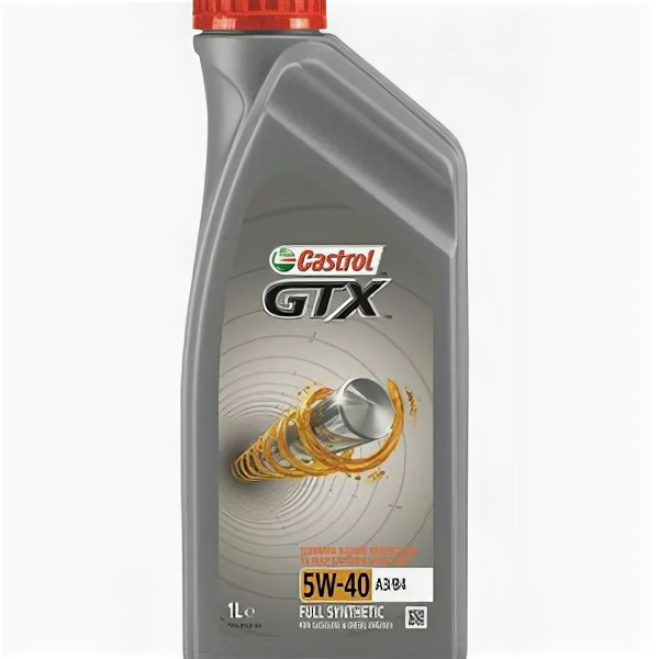 Масло моторное Castrol GTX 5W-40 1л синтетика 15B9F6