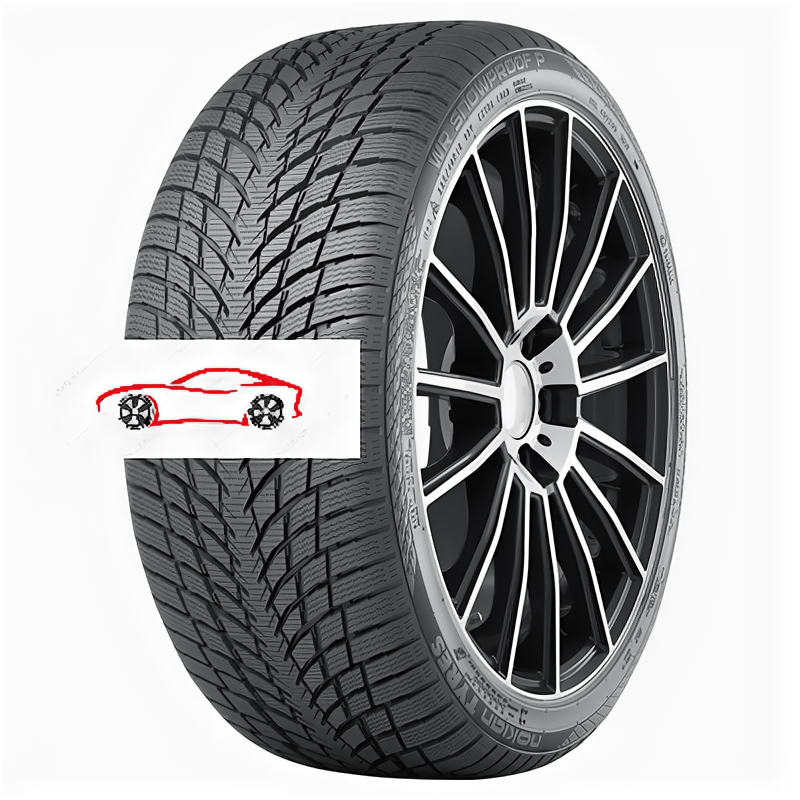 Зимние нешипованные шины Nokian Tyres WR Snowproof P 215/40 R17 87V