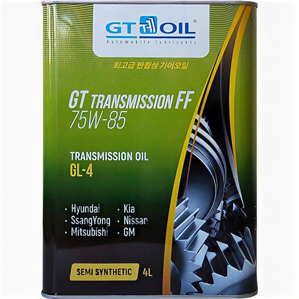   GT OIL GT TRANSMISSION FF GL-4 75W85 4