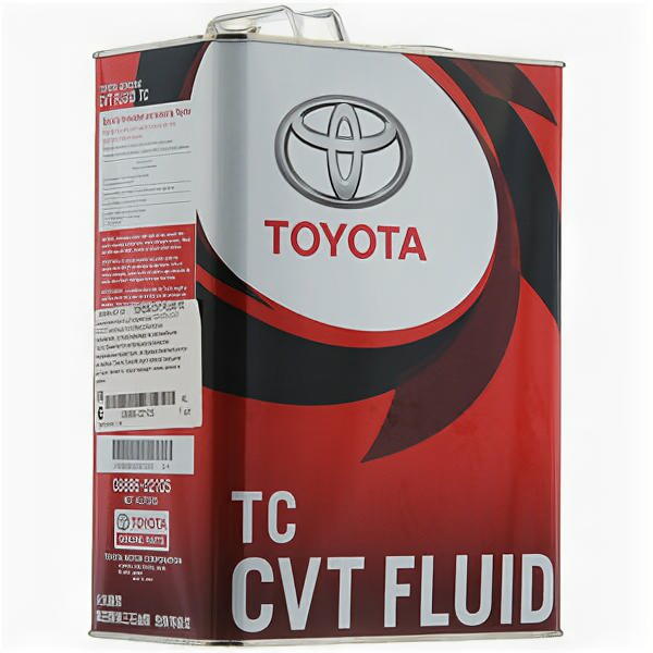 Масло трансмиссионное Toyota CVT Fluid TC красное 4л 08886-02105