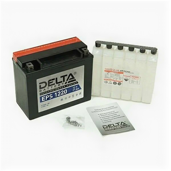 Аккумулятор мото Delta EPS 1220 MF (YTX24HL-BS, YTX24HL) AGM