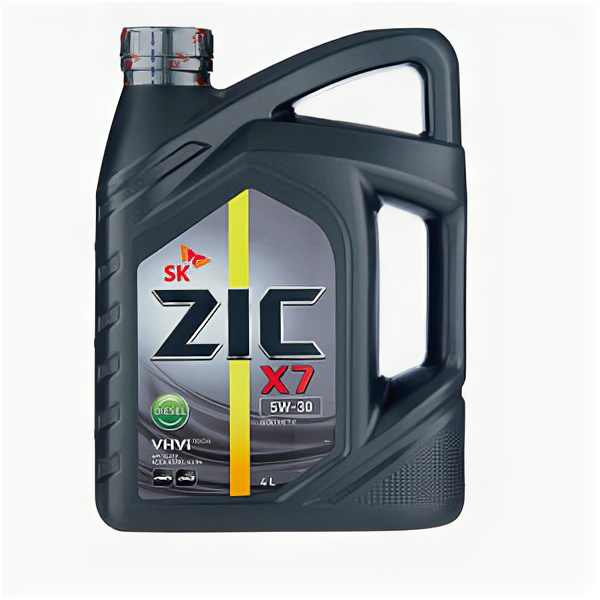 Масло моторное ZIC X7 Diesel 5W-30 4л синтетика